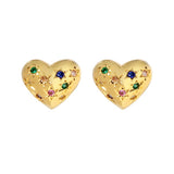 Multi Heart Earrings