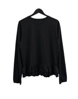 レルズフリルルーズフィット長袖Tシャツ