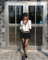 Cross strap shoes