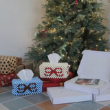 【MADE】 candy ribbon tissue case (ivory)