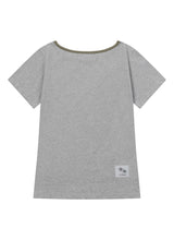 RORA SMALL LOGO ONE SHOULDER HALF T (13COLOR)