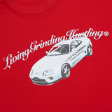 DirtyCoins Hustling Boxy T-Shirt Red