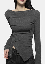 Snap Slim Long Sleeve