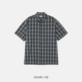 Beo Checked Half Shirt (2color)