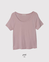Soft Modal Basic Short Sleeve T-shirt (6color)