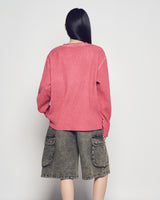 26SS ワッフルダイド長袖Tシャツ