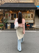 [MADE] フィットニーサマーオフショルダーニット