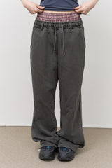 Hang Pigment Sagging Pants