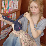 star bunny pouch navy