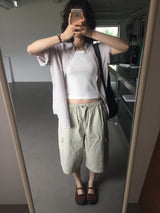 ホイールカーゴバミューダパンツ (3color)