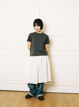 Twister Star Angel Tee - Charcoal 