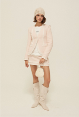 Carrie tweed jacket - pink