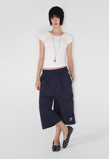 BACK BUTTON SLIT TEE