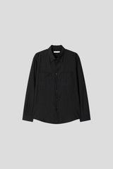 Silent Crack Striped Shirt