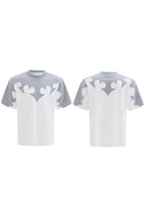Burnout Rhinestone Cotton Tee