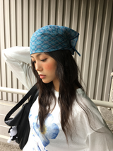 Kale check bandana (2color)