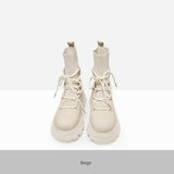 Phono lace-up knit walker