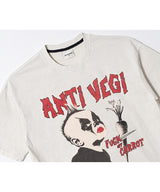 OC Anti-Vegi ECウォッシュドTシャツ (エクリュ)