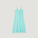Rose Corsage Sheer Long Dress