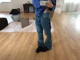 BAGGY FLARE DENIM PANTS