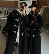  Liu Wool Overfit Duffel Coat