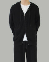 Lesher two-way knit zip-up