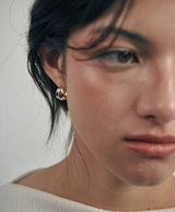 [925 silver] Deux.silver.203 / エペコートピアス (ゴールド)