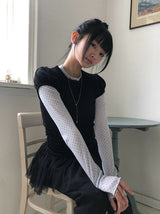 ナティンテンセルパフシャーリングショートスリーブTシャツ