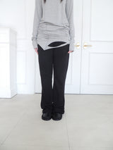 long boots-cut pants