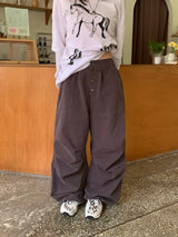Norton Pigment Button Shirring Pants (3c)
