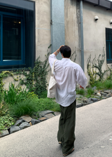 Hyper Essential Overfit Linen Shirt