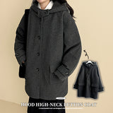 Lanto Snap Hooded Coat