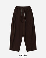 Volume Rivet Cotton Pants