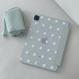 ホワイトドット iPad ケース