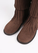 FRINGE MIDDLE BOOTS