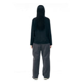ESSENTIAL LONG BASIC TEE [BLACK]