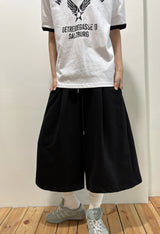 Two Track Side Pocket Military Elastic Bermuda Shorts 2color