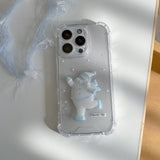 [made]happy snowy day ver resin phone case 