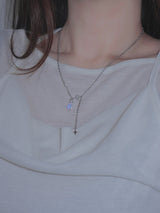 crystal mood necklace