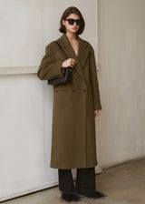 WOOL DOUBLE OVERCOAT