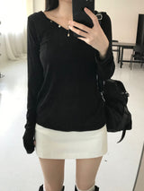 テンセルフーデッドTシャツ(5 colors)