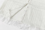 Vanilla lace cardigan - ivory
