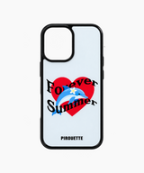 Forever Summer Glass Bumper Case (WHITE)