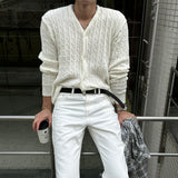 ASCLO Grown V Knit Cardigan (12color)