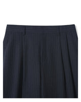 (UNISEX) Pintuck Stripe Wide Slacks