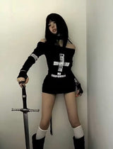 ゴシッククロスドレス