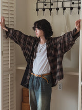 [LAN ARCHIVE] Cutting checkered shirt