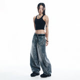 ENE See-through Sleeveless - BLACK