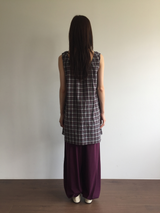 Nerong check midi dress (2color)
