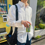 ASCLO ピュアワッシャーオーバーフィットシャツ (6color)